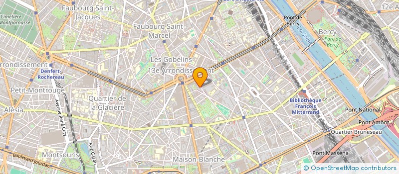 localisation de l'entreprise ASSOCIATION DE SANTE MENTALE DU 13EME ARRONDISSEMENT DE PARIS à PARIS