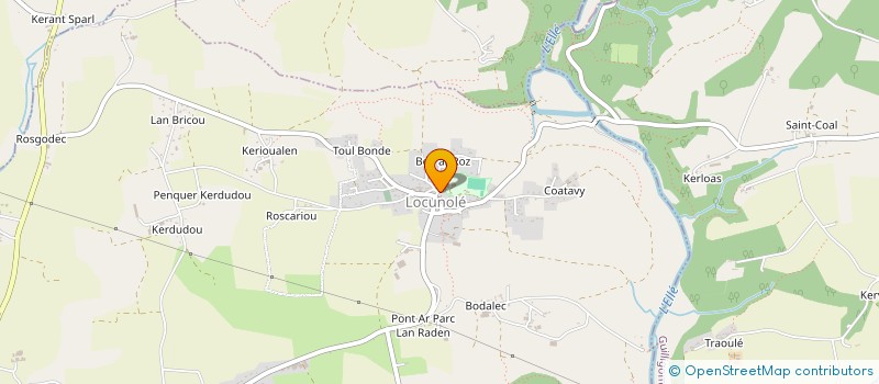 localisation de l'entreprise ASSOCIATION DE SAUVEGARDE DE LA CHAPELLE SAINTE GERTRUDE  LOCUNOLE