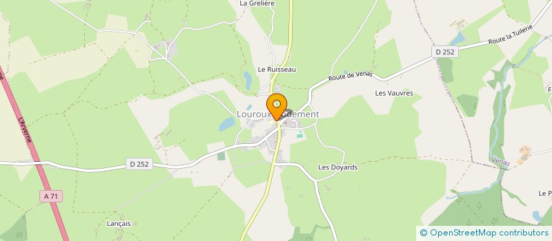 localisation de l'entreprise ASSOCIATION DE SAUVEGARDE DES CALVAIRES EN BOURBONNAIS (ASCEB)  HAUT-BOCAGE