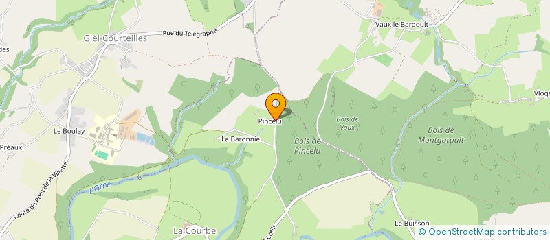 localisation de l'entreprise ASSOCIATION DE SAUVEGARDE DES MONUMENTS ET GITES à ECOUCHE-LES-VALLEES