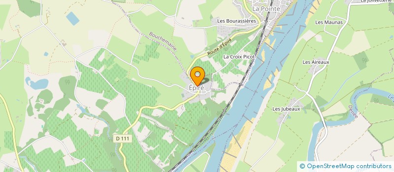 localisation de l'entreprise ASSOCIATION DE SAUVEGARDE DES PARCS ET JARDINS D'ANJOU  ANGERS