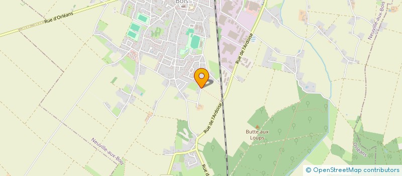 localisation de l'entreprise ASSOCIATION DE SAUVEGARDE DES VEHICULES ATYPIQUES ET EVENEMENTIELS 45  NEUVILLE-AUX-BOIS