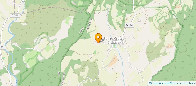 localisation de l'entreprise ASSOCIATION DE SAUVEGARDE DU PATRIMOINE D'AUBENAS LES ALPES  AUBENAS LES ALPES