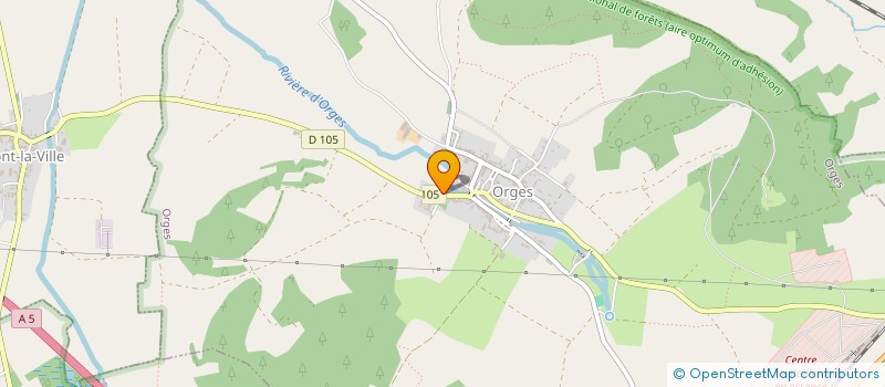 localisation de l'entreprise ASSOCIATION DE SAUVEGARDE DU PATRIMOINE D'ORGES à ORGES