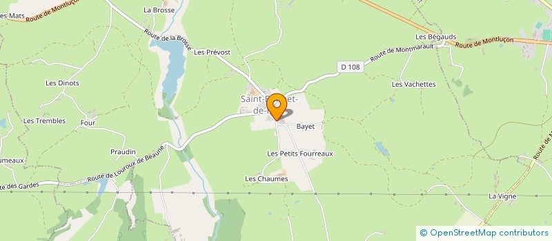 localisation de l'entreprise ASSOCIATION DE SAUVEGARDE DU PATRIMOINE DE SAINT-BONNET-DE-FOUR  SAINT-BONNET-DE-FOUR