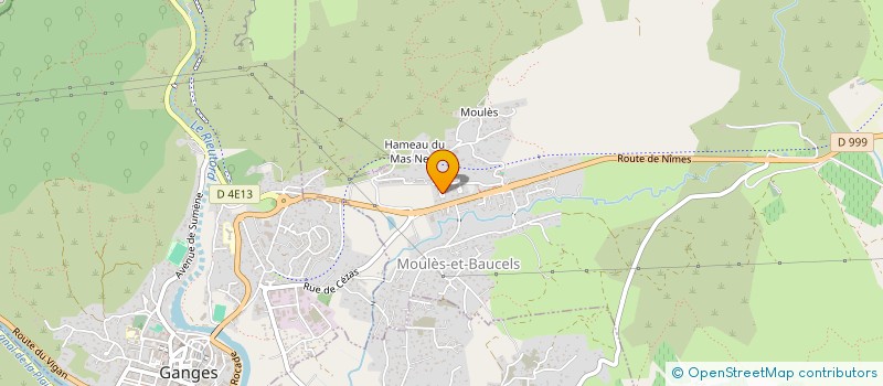 localisation de l'entreprise ASSOCIATION DE SAUVEGARDE ET DE MISE EN VALEUR DE LA CHAPELLE ST JEAN ET DU PATRIMOINE HISTORIQUE DE LAROQUE AYNIER  LAROQUE