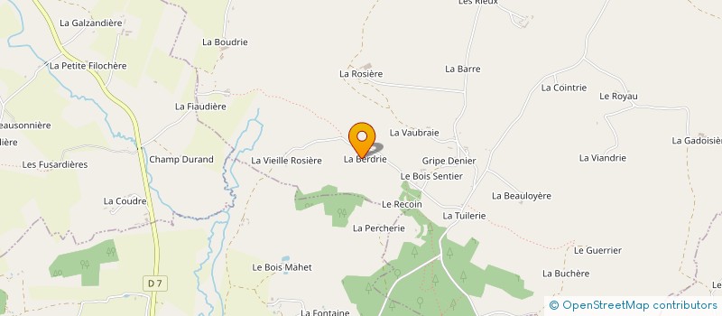 localisation de l'entreprise ASSOCIATION DE SAUVEGARDE ET DE PROMOTION DES PETITS EDIFICES RELIGIEUX DE L'ESPACE RURAL DU PERCH à SAINT-CYR-LA-ROSIERE