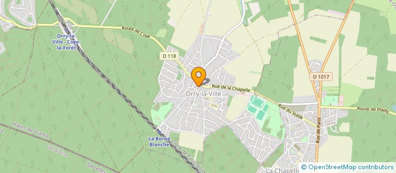 localisation de l'entreprise ASSOCIATION DE SAUVEGARDE ET DE PROTECTION DE LA POULE LIMOUSINE à ORRY-LA-VILLE
