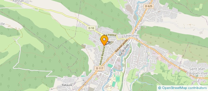 localisation de l'entreprise ASSOCIATION DE SAUVEGARDE ET DE PROTECTION DU PATRIMOINE DU PAYS D'OLMES ASPPPO à LAVELANET
