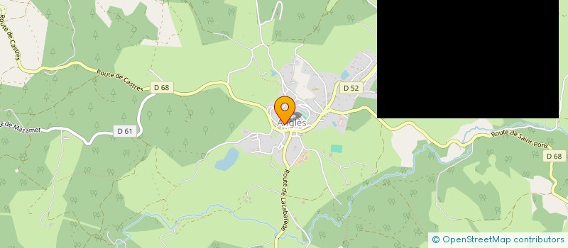 localisation de l'entreprise ASSOCIATION DE SAUVEGARDE ET DE VALORISATION DU PATRIMOINE DU PLATEAU D'ANGLES NOSTRE PAIS D'ANGLES  ANGLES