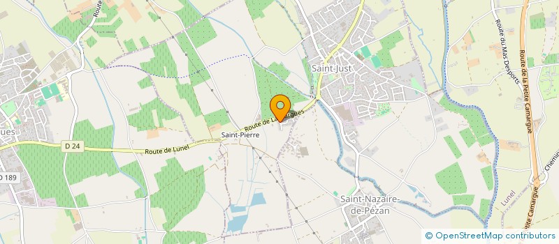 localisation de l'entreprise ASSOCIATION DE SAUVEGARDE HISTOCARS OCCITANIE  SAINT-JUST