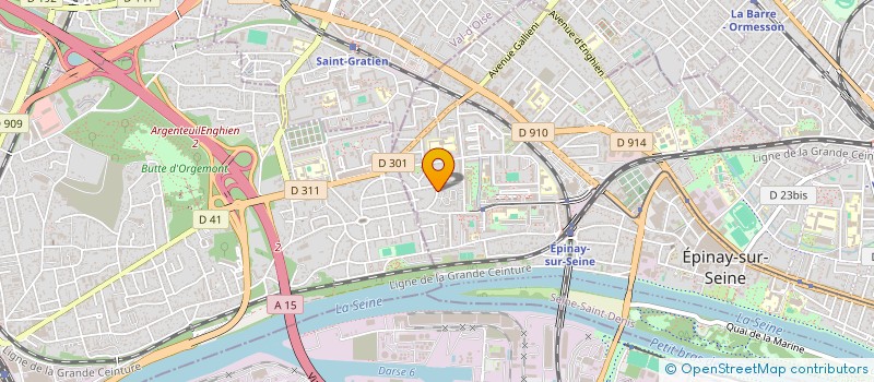 localisation de l'entreprise ASSOCIATION DE SAUVETAGE ET DE SECOURISME EPINAY SUR SEINE  EPINAY-SUR-SEINE