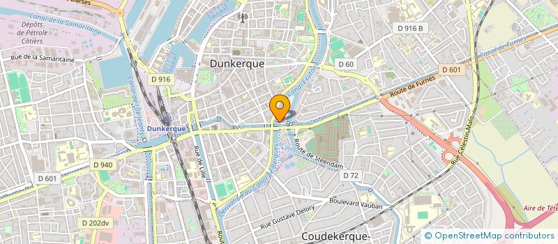 localisation de l'entreprise ASSOCIATION DE SAUVETAGE TERRE NEUVE ET LEONBERG 59  LEFFRINCKOUCKE