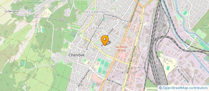 localisation de l'entreprise ASSOCIATION DE SAVOIR-FAIRE  CHENOVE