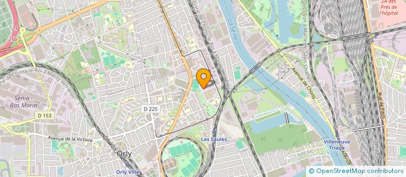 localisation de l'entreprise ASSOCIATION DE SECOURISME ET DE VIGILANCE EN MILIEU AQUATIQUE  ORLY