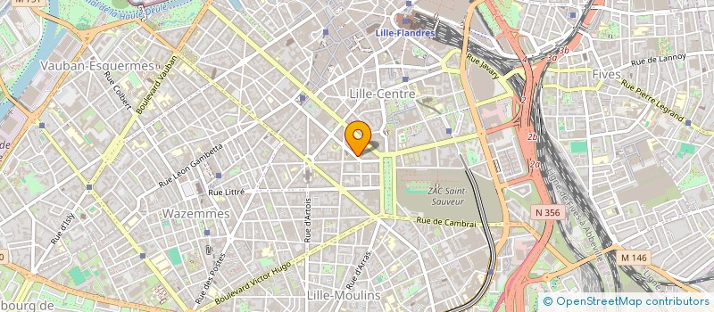 localisation de l'entreprise ASSOCIATION DE SECOURISME-SCIENCES PO LILLE à LILLE