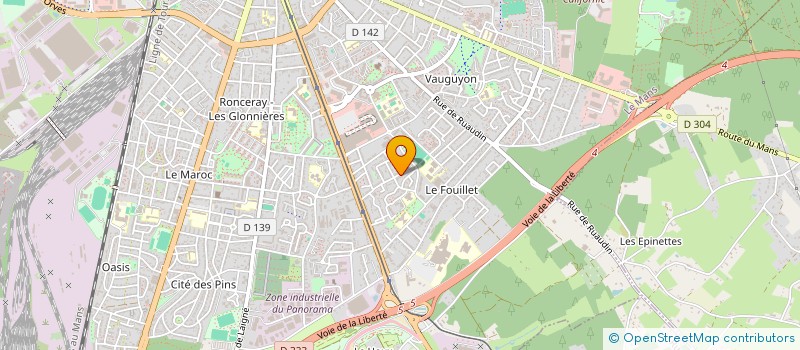 localisation de l'entreprise ASSOCIATION DE SECOURISTES ET SAUVETEURS DE LA SARTHE ET DE L'ORNE SOUS L'APPELLATION à LE MANS