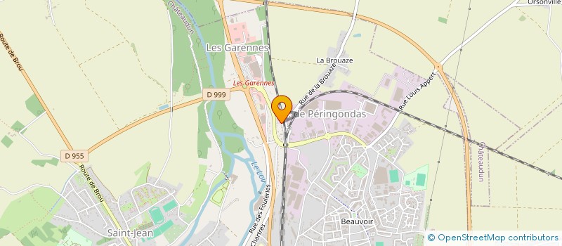 localisation de l'entreprise ASSOCIATION DE SECOURS ET DE PROTECTION DES ANIMAUX DUNOIS à CHATEAUDUN