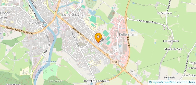 localisation de l'entreprise ASSOCIATION DE SECOURS ET SOINS D'URGENCE CONTINENTAL à LAVAL