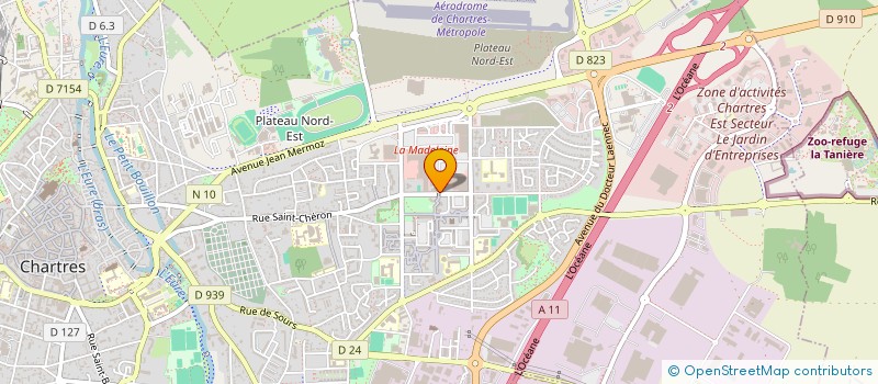 localisation de l'entreprise ASSOCIATION DE SENSIBILISATION SANITAIRE AUX EVENEMENTS CLIMATIQUES à CHARTRES