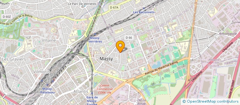 localisation de l'entreprise ASSOCIATION DE SERVICE A DOMICILE A MASSY  MASSY
