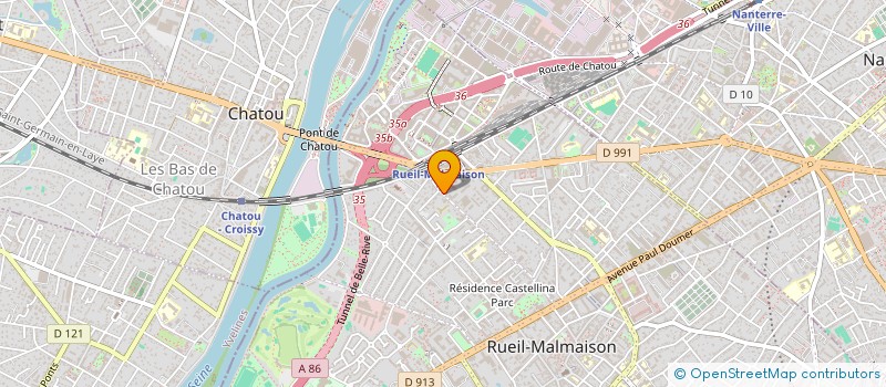 localisation de l'entreprise ASSOCIATION DE SERVICES D'INTERET COMMUN à RUEIL-MALMAISON