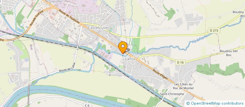 localisation de l'entreprise ASSOCIATION DE SERVICES DE SOUTIEN A DOMICILE  LAFOX