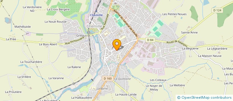 localisation de l'entreprise ASSOCIATION DE SERVICES ET DE MAINTIEN A DOMICILE à CHEMILLE-EN-ANJOU
