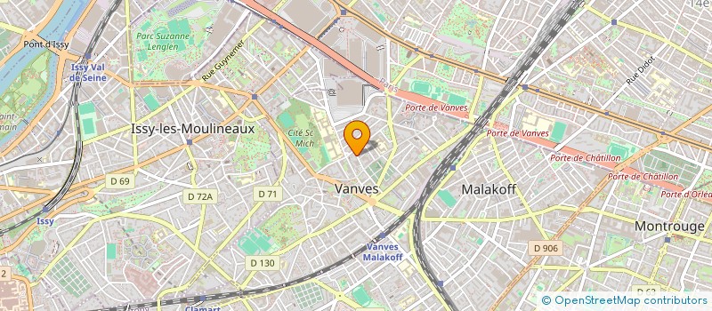 localisation de l'entreprise ASSOCIATION DE SOLIDARITE AVEC TOUS LES IMMIGRES DE VANVES à VANVES