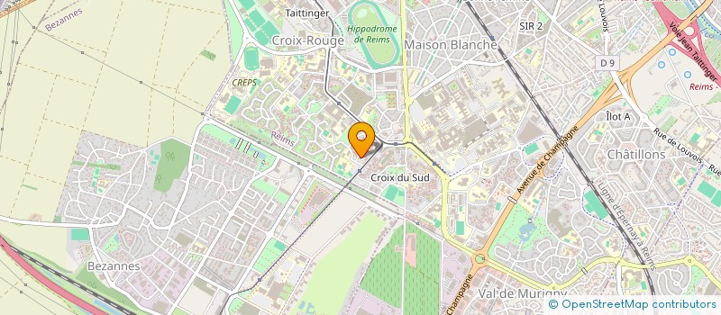 localisation de l'entreprise ASSOCIATION DE SOLIDARITE DE REIMS  REIMS