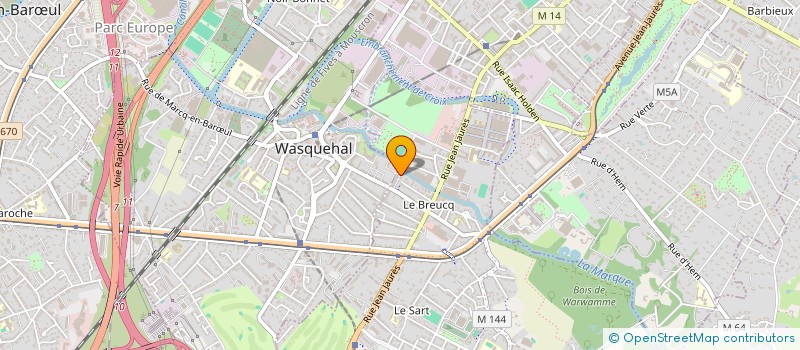 localisation de l'entreprise ASSOCIATION DE SOLIDARITE DES ANCIENS DE L'USTL à VILLENEUVE D'ASCQ