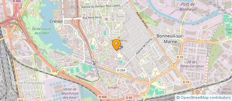 localisation de l'entreprise ASSOCIATION DE SOLIDARITE DES ORIGINAIRES DE CHIRONCAMBA EN FRANCE (ASCF) à CRETEIL