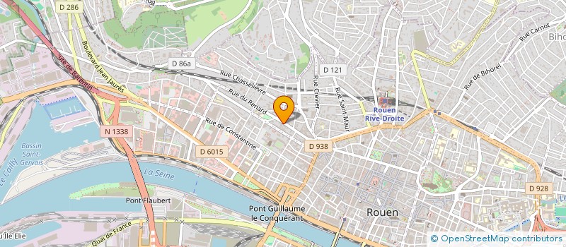 localisation de l'entreprise ASSOCIATION DE SOLIDARITE DES RESIDENTS DES FOYERS DE MIGRANTS  ROUEN