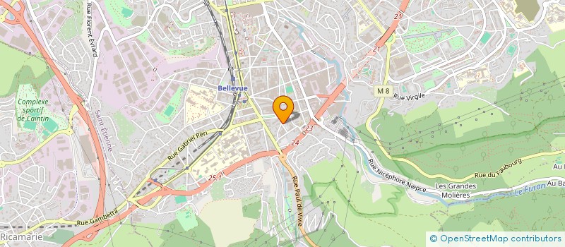 localisation de l'entreprise ASSOCIATION DE SOLIDARITE DIOCESAINE DE SAINT-ETIENNE ( ASD ) à SAINT-ETIENNE