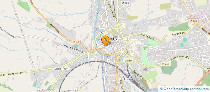 localisation de l'entreprise ASSOCIATION DE SOLIDARITE ENVERS LES IMMIGRES DE LISIEUX à LISIEUX