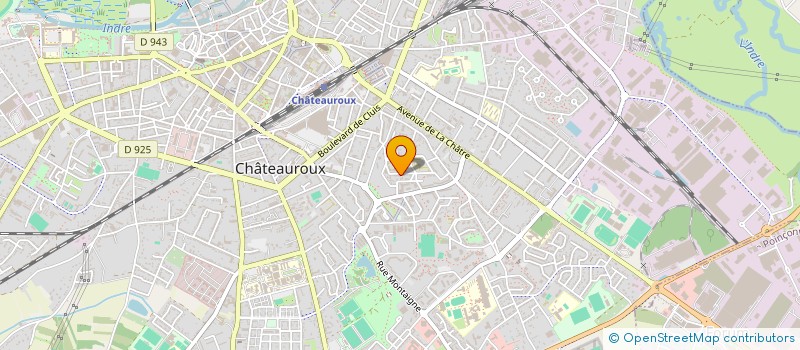 localisation de l'entreprise ASSOCIATION DE SOLIDARITE ET PARTAGE à CHATEAUROUX