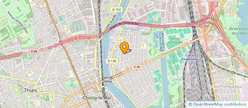 localisation de l'entreprise ASSOCIATION DE SOLIDARITE FRANCE KURDISTAN 94 à CHOISY-LE-ROI