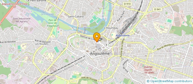 localisation de l'entreprise ASSOCIATION DE SOLIDARITE HOMOSEXUELLE à ANGOULEME