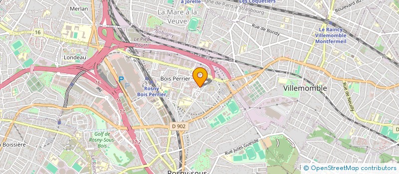 localisation de l'entreprise ASSOCIATION DE SOLIDARITE SOCIALE D'INSERTION ET FRATERNITE FRANCAISE à ROSNY-SOUS-BOIS