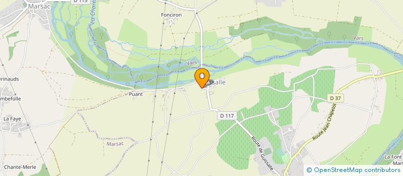 localisation de l'entreprise ASSOCIATION DE SOPHROLOGIE APPLIQUEE POSITIV'N'ERGIE  VINDELLE