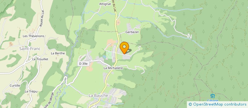 localisation de l'entreprise ASSOCIATION DE SOPHROLOGIE ET COMMUNICATION  PNL (ASCP)  LA BAUCHE