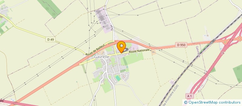 localisation de l'entreprise ASSOCIATION DE SOPHROLOGIE/REIKI THERESA COUSTENOBLE  GAVRELLE