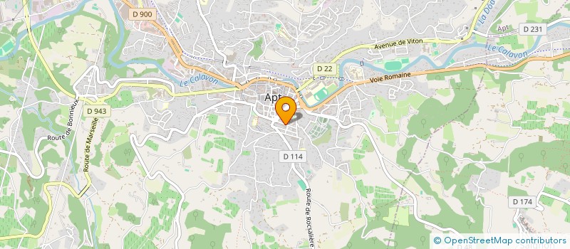 localisation de l'entreprise ASSOCIATION DE SOUTIEN A LA BIBLIOTHEQUE CENTE DE DOCUMENTATION   DES ECOLES GIONO ET BOSCO à APT