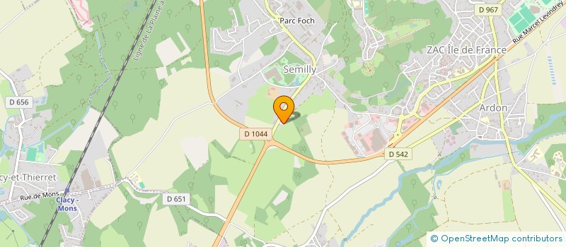 localisation de l'entreprise ASSOCIATION DE SOUTIEN A LA CARRIERE DE SYLVIE TYRPA à LAON