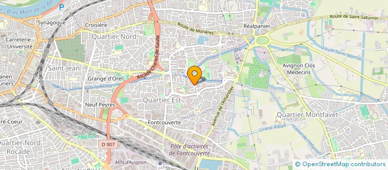 localisation de l'entreprise ASSOCIATION DE SOUTIEN A LA COMPETITION DE TIR SPORTIF DE VITESSE  AVIGNON