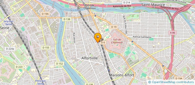 localisation de l'entreprise ASSOCIATION DE SOUTIEN A LA RESERVE COMMUNALE DE SECURITE CIVILE D'ALFORTVILLE ASRCSCA à ALFORTVILLE