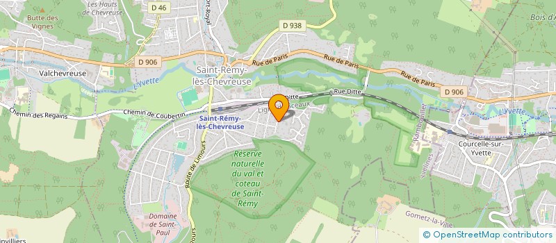 localisation de l'entreprise ASSOCIATION DE SOUTIEN A SYNPHOBIA à SAINT-REMY-LES-CHEVREUSE