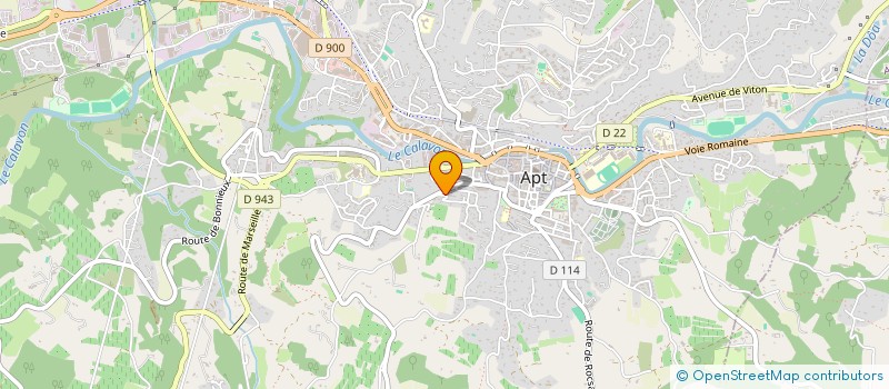 localisation de l'entreprise ASSOCIATION DE SOUTIEN AUX MALADES D ALZHEIMER à APT