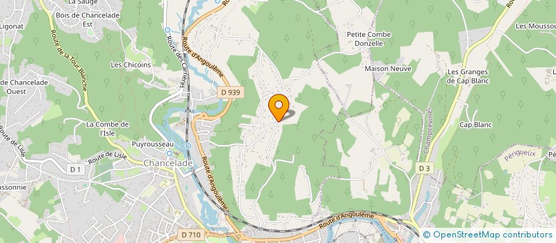 localisation de l'entreprise ASSOCIATION DE SOUTIEN, D'EDUCATION ET DE PARTAGE  CHANCELADE