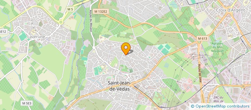 localisation de l'entreprise ASSOCIATION DE SOUTIEN,DE CONSEIL ET D'AIDE A L'ECRITURE  SAINT-JEAN-DE-VEDAS